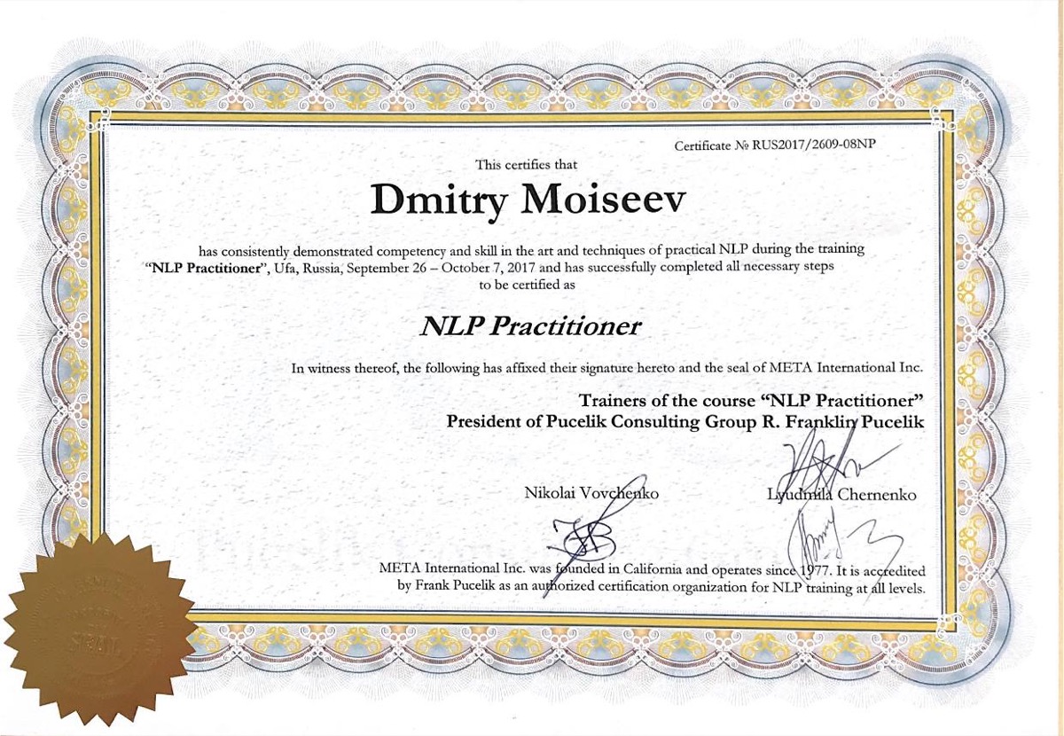 NLP Practitioner
